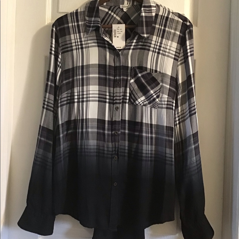 Dip Dye Kismet Buttoned Down Shirt